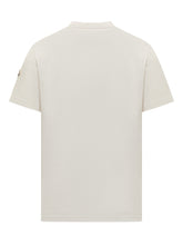White Logo Patch T-shirt Moncler - Collezione Happy Birthday | Lidia Shopping