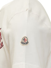 White Logo Patch T-shirt Moncler - Collezione Happy Birthday | Lidia Shopping