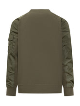 Moncler Felpa con Maniche Tecniche - Abbigliamento Uomo | Lidia Shopping