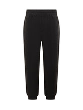 Moncler Black Fleece Pants with Logo - Collezione Happy Birthday | Lidia Shopping