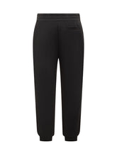 Moncler Black Fleece Pants with Logo - Collezione Happy Birthday | Lidia Shopping