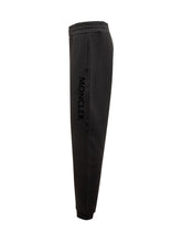 Moncler Black Fleece Pants with Logo - Collezione Happy Birthday | Lidia Shopping
