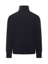 Cardigan Moncler Blu con Inserti Trapuntati - Abbigliamento Uomo | Lidia Shopping