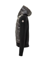 Moncler Cardigan con Pannello Imbottito e Cappuccio - Abbigliamento Uomo | Lidia Shopping