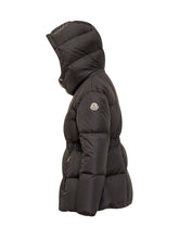 Moncler Women's Down Jacket with Elastic Waist and Hood - Collezione Happy Birthday | Lidia Shopping