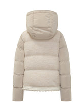 Moncler Ripaille Down Jacket in Nylon and Wool - Collezione Happy Birthday | Lidia Shopping