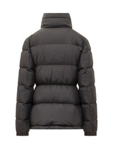 Moncler Piumino Nero Trapuntato a Collo Alto - Abbigliamento Donna | Lidia Shopping