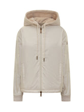 Moncler Giacca Reversibile in Shearling Beige - Abbigliamento Donna | Lidia Shopping