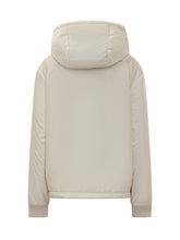 Moncler Giacca Reversibile in Shearling Beige - Abbigliamento Donna | Lidia Shopping