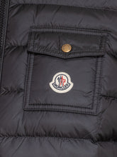 Cardigan Nero Ibrido in Maglia e Nylon di Moncler - Abbigliamento Donna | Lidia Shopping