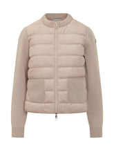 Moncler Cardigan Imbottito con Maniche in Maglia - Abbigliamento Donna | Lidia Shopping