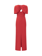 Abito lungo rosso mantella Rebecca Vallance - Abbigliamento Donna | Lidia Shopping