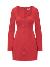 Abito corto rosso bottoni Rebecca Vallance - Abbigliamento Donna | Lidia Shopping
