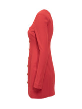 Abito corto rosso bottoni Rebecca Vallance - Abbigliamento Donna | Lidia Shopping