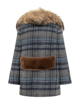 Cappotto Ava Adore a quadri con colletto - Abbigliamento Donna | Lidia Shopping