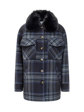 Cappotto Ava Adore in lana a quadri - Abbigliamento Donna | Lidia Shopping
