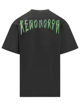 Black Oversized T-shirt 44 Label Group with Green Logo - 44 Label Group | Lidia Shopping