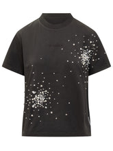 Des Phemmes cotton T-shirt with rhinestones - Collezione Happy Birthday | Lidia Shopping