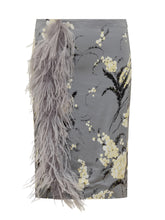 Des Phemmes skirt with feather details - Collezione Happy Birthday | Lidia Shopping