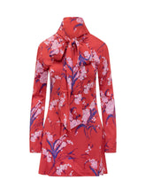 Mini abito rosso Des Phemmes a fiori - Abbigliamento Donna | Lidia Shopping