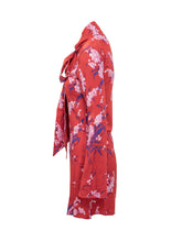Mini abito rosso Des Phemmes a fiori - Abbigliamento Donna | Lidia Shopping