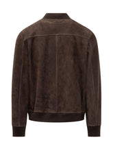 Salvatore Santoro Suede Bomber Jacket - Collezione Happy Birthday | Lidia Shopping