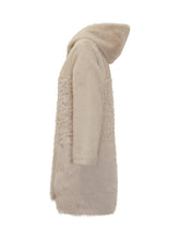 Bully Hooded Shearling Coat - Bully | Lidia Shopping