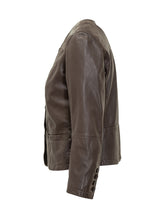 Bully Giacca in Pelle con Bottoni - Abbigliamento Donna | Lidia Shopping