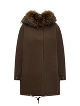 Parka Sword con Cappuccio in Volpe Marrone - Abbigliamento Donna | Lidia Shopping
