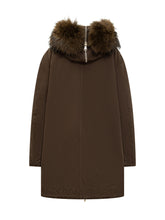 Parka Sword con Cappuccio in Volpe Marrone - Abbigliamento Donna | Lidia Shopping