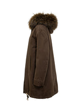 Parka Sword con Cappuccio in Volpe Marrone - Abbigliamento Donna | Lidia Shopping