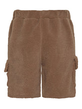 Barrow Shorts Cargo in Pile Beige con Logo - Abbigliamento Uomo | Lidia Shopping