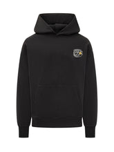Felpa Cappuccio Nera Logo Ricamato Barrow - Abbigliamento Uomo | Lidia Shopping