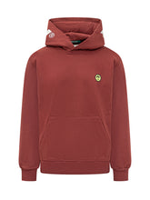 Felpa Cappuccio Rossa Logo Barrow - Abbigliamento Uomo | Lidia Shopping