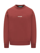 Barrow Felpa Rosso Mattone con Logo - Abbigliamento Uomo | Lidia Shopping
