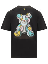 Barrow T-shirt Nera con Logo Curvo ed Emoji - Abbigliamento Uomo | Lidia Shopping