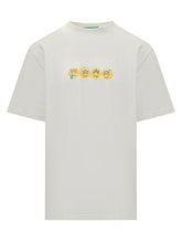 T-shirt Bianca Emoji Barrow - Abbigliamento Uomo | Lidia Shopping
