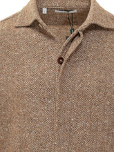 Boglioli Giacca In Lana Marrone A Spina Di Pesce - Abbigliamento Uomo | Lidia Shopping
