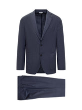 Boglioli Abito Blu In Lana Due Pezzi - Abbigliamento Uomo | Lidia Shopping