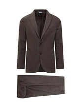 Boglioli Abito Due Pezzi In Lana Marrone - Abbigliamento Uomo | Lidia Shopping