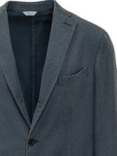 Blue Single-Breasted Blazer Boglioli - Boglioli | Lidia Shopping