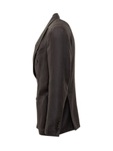 Boglioli Brown Single-Breasted Wool Blazer - Boglioli | Lidia Shopping