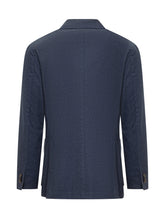Boglioli Blue Wool Double Breasted Blazer - Boglioli | Lidia Shopping