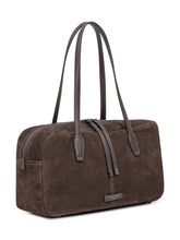 Gianni Chiarini Borsa in Pelle Scamosciata Marrone - Borse A Spalla Donna | Lidia Shopping