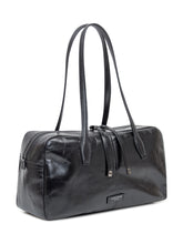 Gianni Chiarini Black Glossy Leather Bag - Collezione Happy Birthday | Lidia Shopping