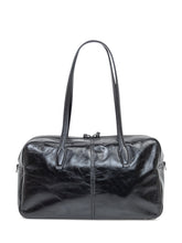 Gianni Chiarini Black Glossy Leather Bag - Collezione Happy Birthday | Lidia Shopping