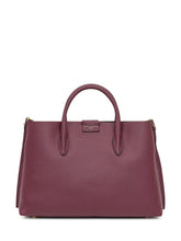 Gianni Chiarini Borsa Tote in Pelle Martellata Bordeaux - Borse A Mano Donna | Lidia Shopping