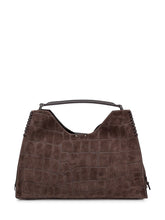 Borsa Gianni Chiarini in suede - Borse A Mano Donna | Lidia Shopping
