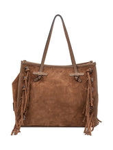 Gianni Chiarini Marcella Suede Bag with Fringes - Collezione Happy Birthday | Lidia Shopping