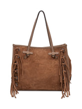 Gianni Chiarini Marcella Suede Bag with Fringes - Collezione Happy Birthday | Lidia Shopping